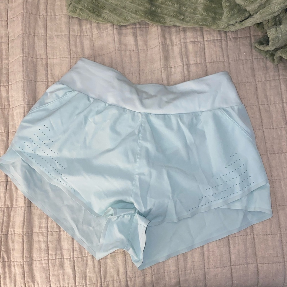 Women's Light Blue Sleep Shorts